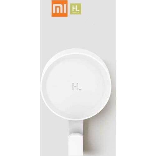 Original xiaomi Mijia Little Adhesive Hooks Strong Bathroom bedroom Kitchen Wall Hooks 3kg max load up new arrival for xiaomi