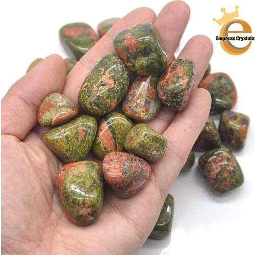 Natural Unakite Crystal Tumbled Bulk Healing Mineral Specime Gemstones Gem Raw Aquarium Decoration Gift