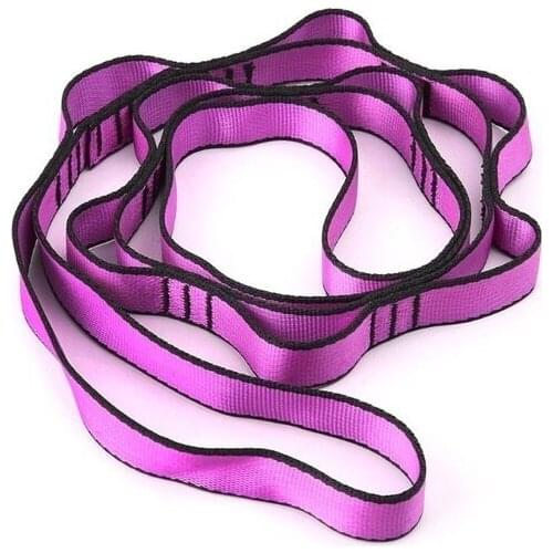 Climbing Nylon Daisy Chain Rope with Loops Yoga Entertainment Fitness Hammock Hanging Strap Bandlet