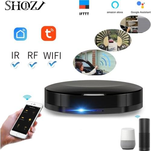 Tuya SMART LFIE app Intelligent Universal WIFI+IR+RF switch Remote Controller Smart Home Automation compatible for Alexa