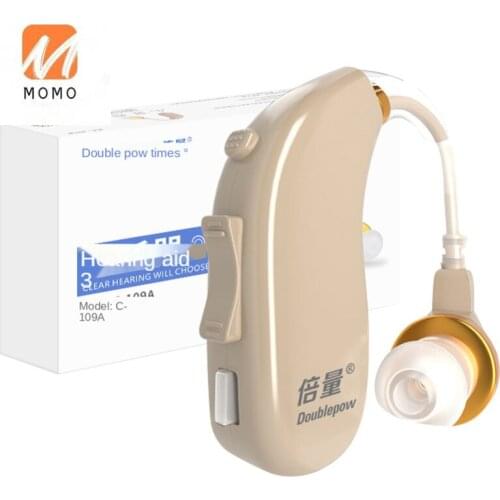 Hearing Aid for the Elderly Genuine Elderly Deaf Ear Back Charging Headset Invisible Young Voice Amplifier