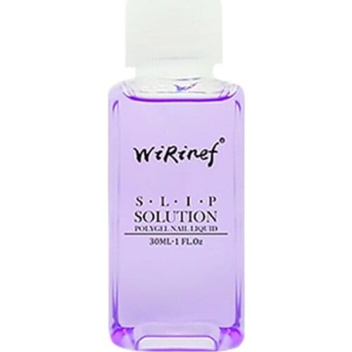 30ml UV Quick Builder Gel Soak Off Nail Liquid Polish Slip Solution Builder Acrylic Gel Clear Extended Glue Nail Art G99E