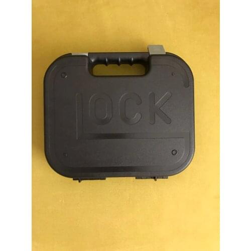 High quality GLOCK ABS Pistol Case Tactical Hard Pistol gear box Gun Case Padded Foam Lining for hunting accessory