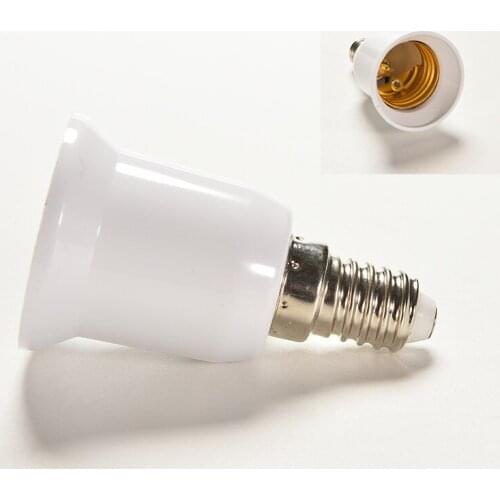 1PCs LED Light Lamp Bulb Adapter Converter E27 To E14 Base Screw Socket Lamp Holder Converters