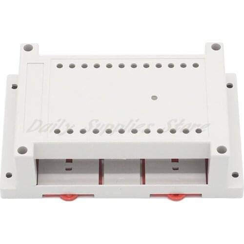 1Pcs Uxcell 145x90x40mm Electrical Plastic Enclose Terminal Junction Project Box Connector PLC