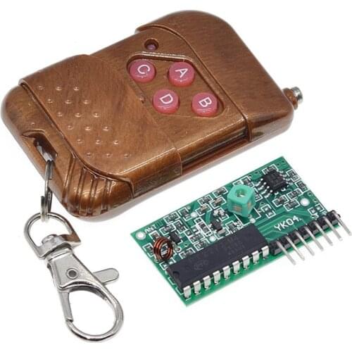 315Mhz / 433Mhz RF Wireless Transmitter Module and Receiver Kit 5V DC Wireless For Arduino Raspberry Pi /ARM/MCU WL Diy Kit