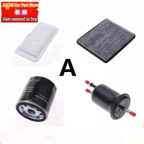 Car air/conditioning/fuel/lubricating oil filter kit for 09-13 years Geely Emgrand7 EC7 EC715 EC718 Emgrand7-RV EC7-RV EC715-RV