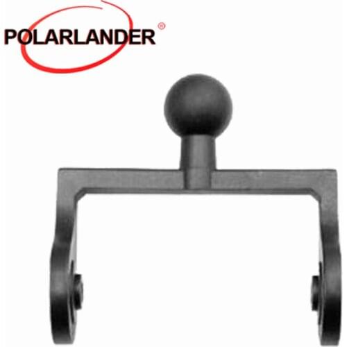 Car DVR Bracket Universal Joint ABS / PVC For Rear View Mirror 2 Models Suction Cup Without Base Accessorise P Head / A12 Black