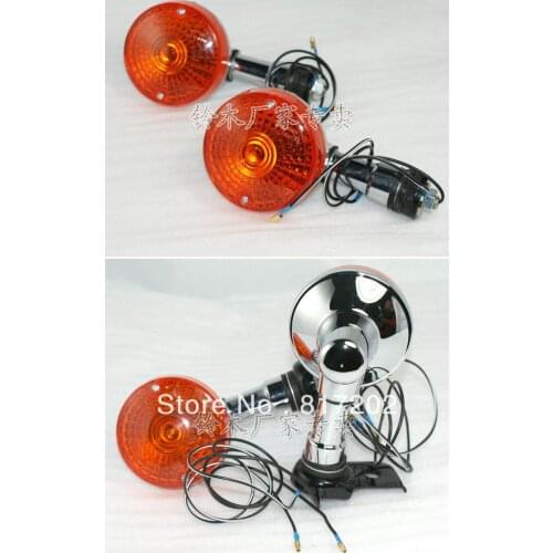 FREE SHIPPING GN250 GN 250 Turn Signals / Indicator Lights Winker Blinker FRONT & REAR 4pcs / set