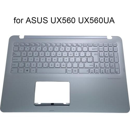 Czech Slovak Bilingual Backlit Keyboard Palmrest for Asus Zenbook UX560 UX560UA UX560U Q504UA 13NB0BZ2P02211-1 90NB0BZ2-R31SF2