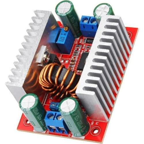 DC-DC 400W 15A Step-up boost constant current LED driver converter 12v24v to 36v48V adjustable charging transformer Power Module