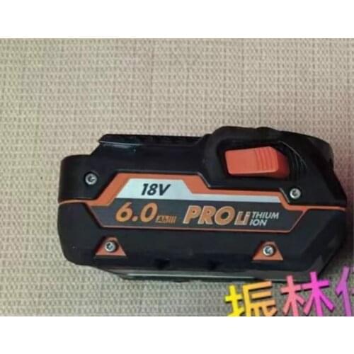 AEG/ Ricci 18V electric drill high capacity 6 lithium battery new charged volume shows "9 into new" (used products)