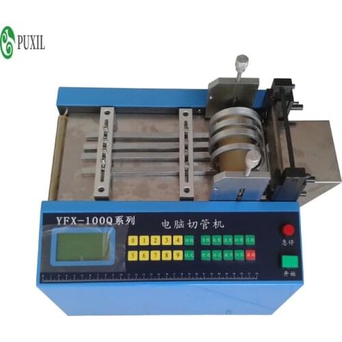 YFX-100Q Computer Tube Cutting Machine Microcomputer Automatic Pipe Cutting Machine 220V/110V 350W 0-100mm