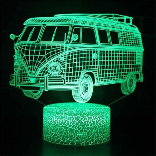 Hot Selling Car Series 3D Night Light