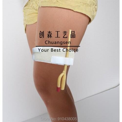 Health Care Leg Catheter Holder Urethral Tube Fixed Strap Hospital Catheter Belt,Urethral Tube Fixation Strap Belt