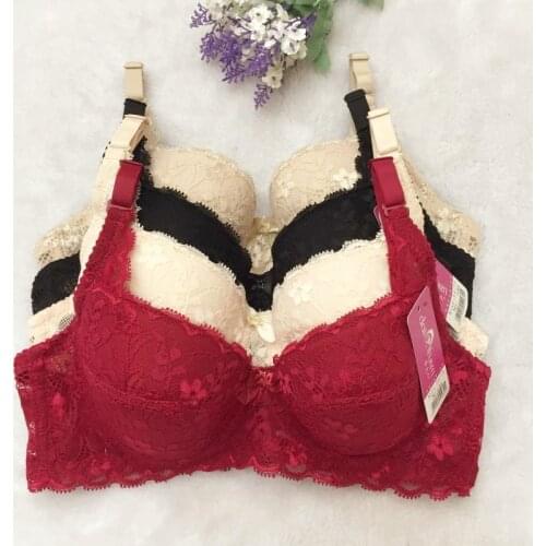 2018 new sexy lace female underwear gathered cup breathable comfortable bras for women