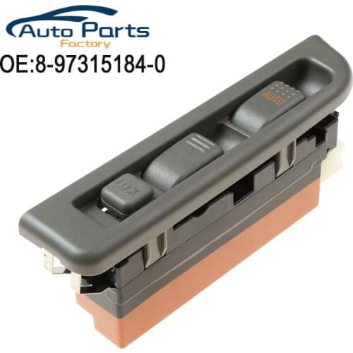 New Front Right Drive Side Switch For Isuzu Nhr 8-97315184-0 8973151840 Power Window Switch