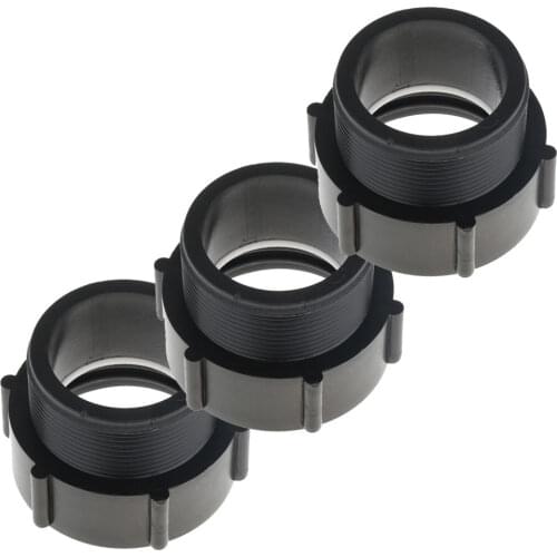 3 Pieces 2'' IBC Tote Tank Valve Adapter, Coarse Thread to Fine Thread