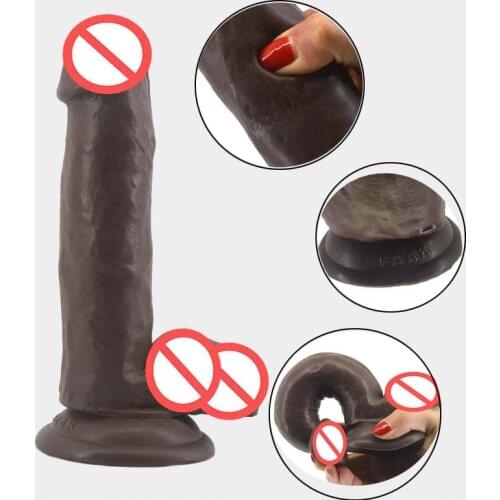 Realistic Huge Penis G Spot Female Masturbation Toys dick Suction Male Artificial straight penis Adult Sex Products erotic shop
