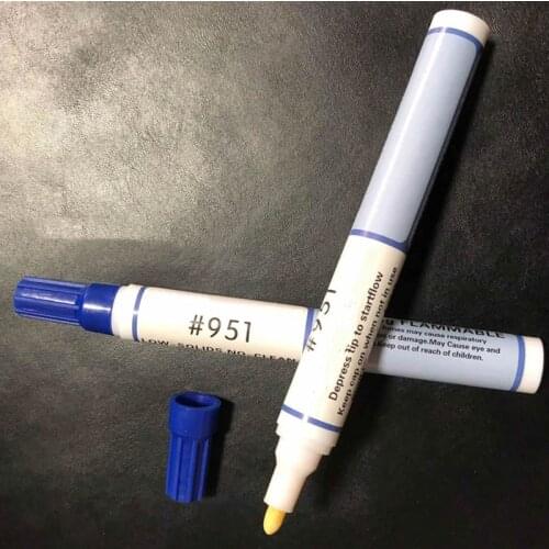 1PC DIY Capacity Soldering Flux Pen Rosin Low-solids No-Cleaning-free Board Eco Friendly Welding Pen For Connect Solar Cell 10ml