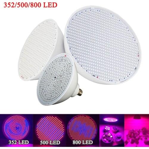 352/500/800 LED Grow Light Bulbs Plants vegs Growing Lights Powerful Vegetable Green House Lamp Hydroponic System LED