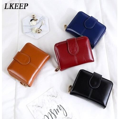 Top Quality Wallet Women Fashion Purse Female Wallet Leather Pu Multifunction Purse Small Money Bag Coin Pocket Wallet