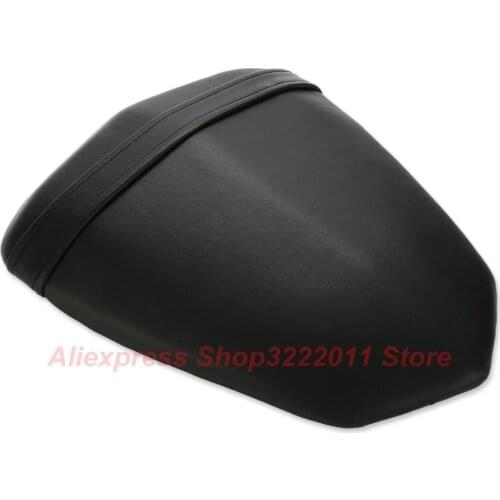 Motorcycle Rear Leather Pillion Passenger Seat Black Back Cusion Cover For YAMAHA YZF-R1 YZF R1 2009 2010 2011 2012 2013 2014