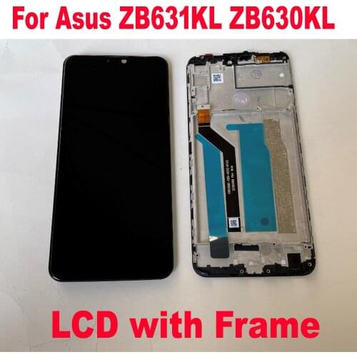 6.26" Original For Asus Zenfone Max Pro M2 ZB631KL ZB630KL LCD Display Touch Screen Digitizer Assembly Sensor + Frame Pantalla