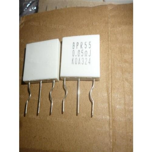 5 PCS BPR55 5W+5W 0.05R J 0.05