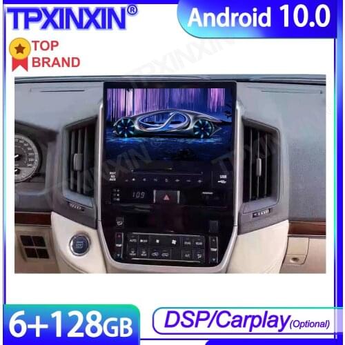 Android10.0 For Toyota Runner 2018-2020 Head Unit Car Multimedia Player Auto Radio Tape Recorder GPS Navigation DSP IPS