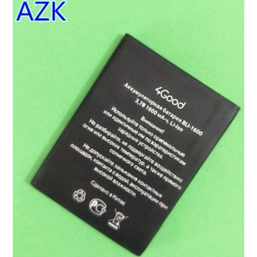 B-TAIHENG 100% New 1600mAh BLI-1600 Battery for 4Good S450m 4G Phone Battery Replacement