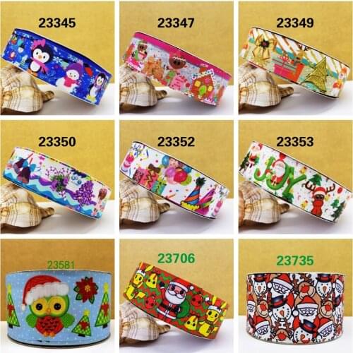 Free shipping 2018 new arrival ribbons Hair Accessories ribbon 10 yards printed grosgrain ribbons23345