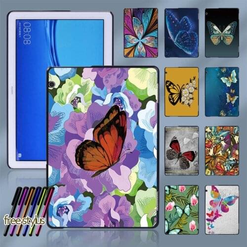 Case for Huawei MediaPad M5 Lite 8/M5 Lite 10.1/MediaPad M5 10.8"/T5 10 10.1"/T3 8.0/T3 10 9.6" Shockproof Tablet Back Shell