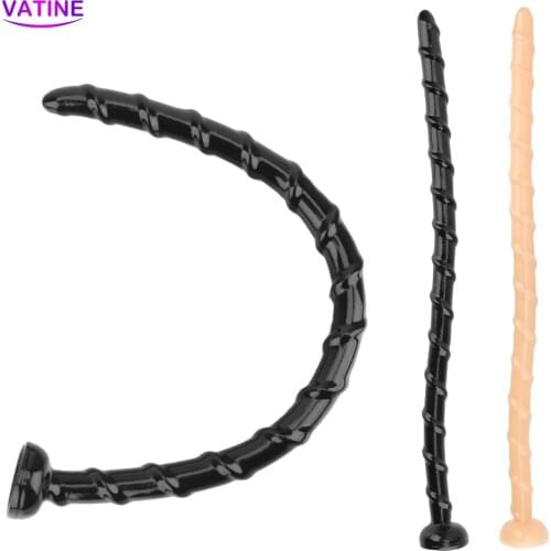 50cm Long Whip Dildos Anal plug Sex Toys For Woman Men Erotic Butt Prostata Massage Female Male Masturbator Couple Tools Machine