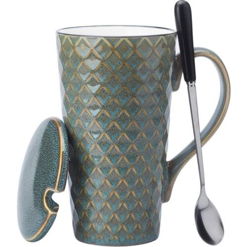 HULUBO Mugs With Lid