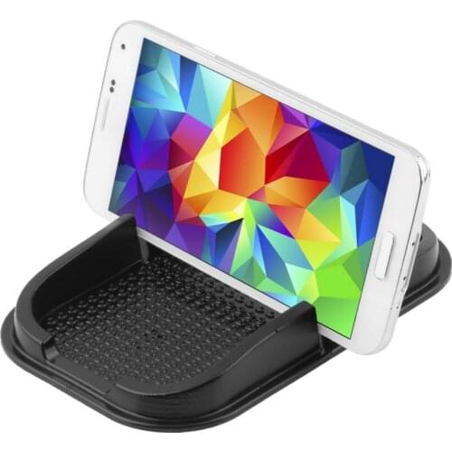 Multi-functional car Anti Slip pad PU gel Mobile Phone Shelf Non slip Mat Skidproof For GPS/IPhone/ Cell Phone Holder 100pcs/lot