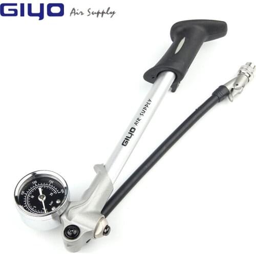 GIYO 300Psi Pressure Bike Pump with Gauge Protable Mini Pump Hose Air Inflator Schrader Tire Pumps Cycling Outdoor Accessories
