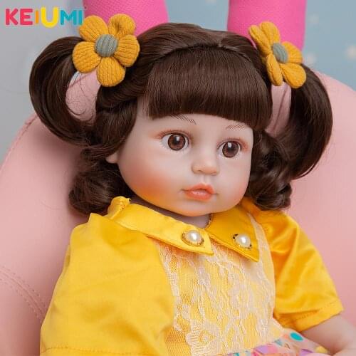 49 CM Full Silicone Reborn Baby Dolls Real Touch Newborn Toddler Beautiful Boneca Toys For Kids Christmas Surprise Gifts