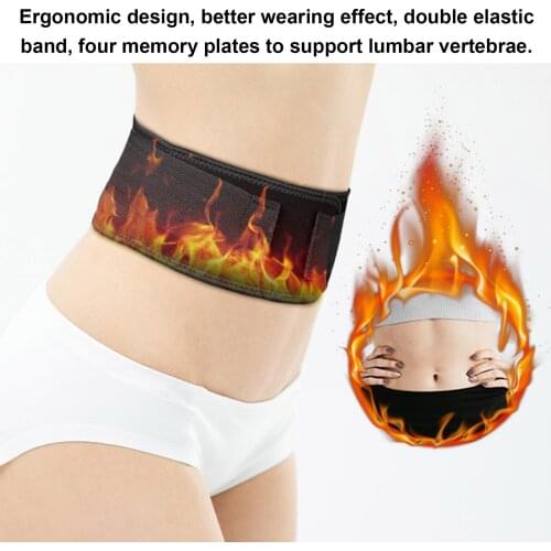 Self-heating Magnetic Therapy Back Brace Support Brace Pain Relief Waist Trimmer for Lumbar Pain Relief Lumbar Disc Protrusion