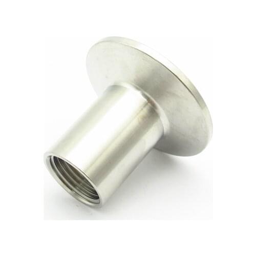 1/2" BSP Female x 50.5mm Ferrule OD 304 Stainless Steel Sanitary Weld Ferrule Connector Pipe Fitting Fit 1.5" Tri Clamp