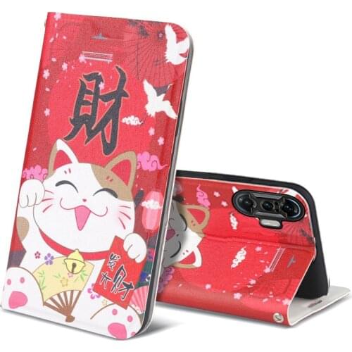 Mi 11X 10 Ultra Cute Painted Wallet Stand Flip Leather Case For Xiaomi Mi 11 Lite Redmi K40 Pro Plus Magnetic Book Cover Case