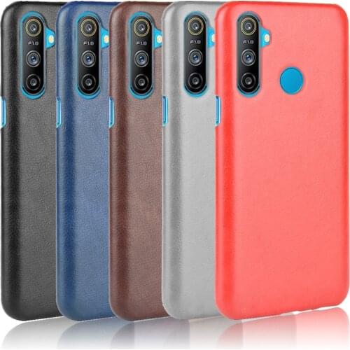 Ultra Slim For Oppo Realme C3 Case 6.5 inch Pattern Litchi Skin PU Leather and PC Book Cover For Realme C3 RealmeC3 Phone Case