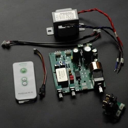 HiFi Audio Field Effect Tube Class A Power Amplifier Preamp Treble Bass Tone Board Infrared Remote Reference Accuphase