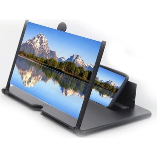14 Inch Mobile Phone Screen Magnifying Glass 3X 4X Pull-out Creative Stretching 3d Mobile Phone Magnifying Glass