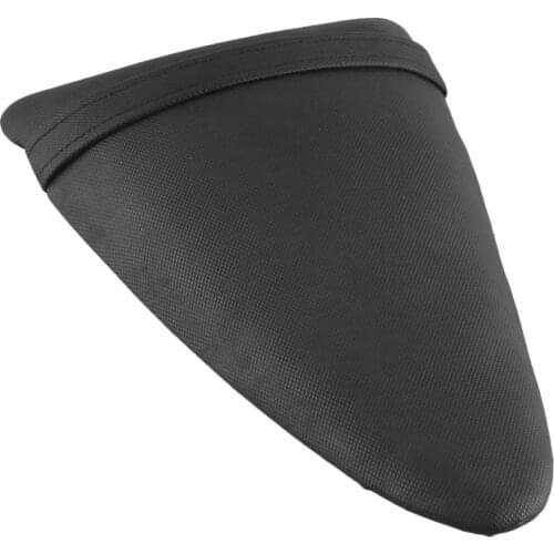 Motorcycle Rear Passenger Pillion Cushion Seat Cover For Kawasaki Ninja ZX6R ZX-6R ZX600P 2007 2008 PU Leather Soft Seats