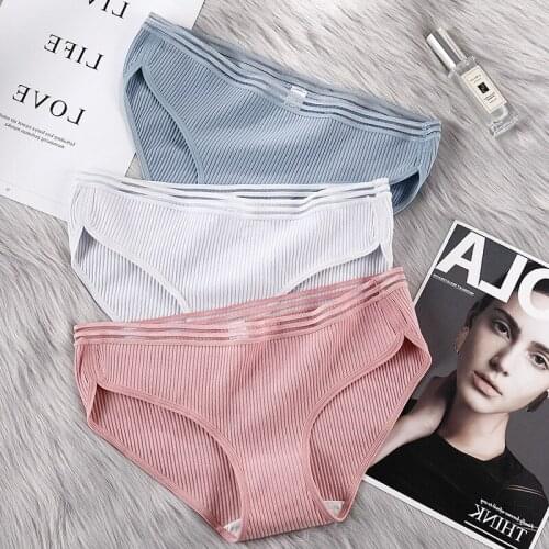 2021 Japanese Large Size Panties For Women Underwear Ladies Sexy Big Size Briefs Plus Size Thread Cotton Panties Female XxxL 4XL