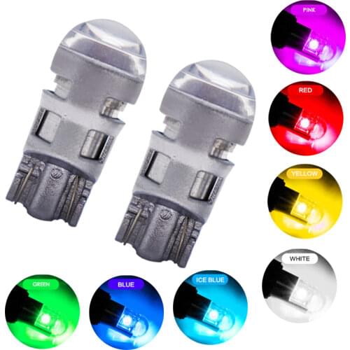 4PCS w5w led T10 LED Bulbs Canbus 30301 SMD 3014 For Car Parking Position Lights,Interior Map Dome Lights 12V White Amer bright