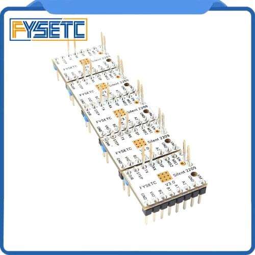 5pcs Stepping Motor Driver TMC2209 v3.1 Stepsticks Mute Driver 256 Microsteps Current 2.8A Peak 3d Printer Parts VS TMC2208