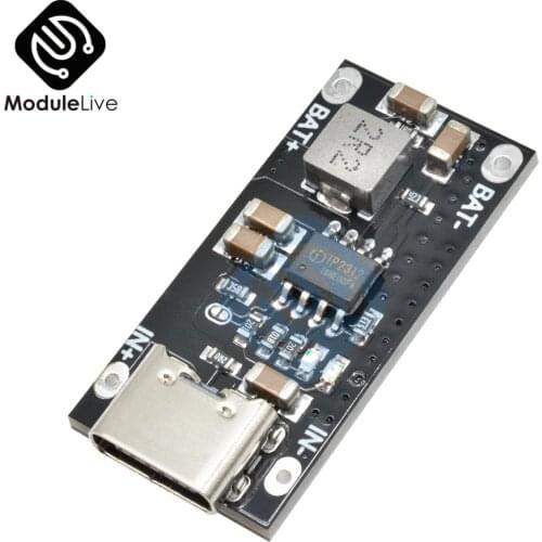 Type C USB C Input High Current 3A 5V To 4.2V 4.35V Polymer Ternary Lithium Battery Fast Charging Board IP2312 Electronic Tool