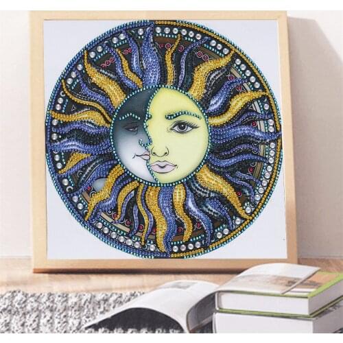 Chingaco Flower Tree Diamond Painting DIY Handmade Home Decor Picture Partial Drill Special Shaped Diamond 7 Styles 30 x 40 cm